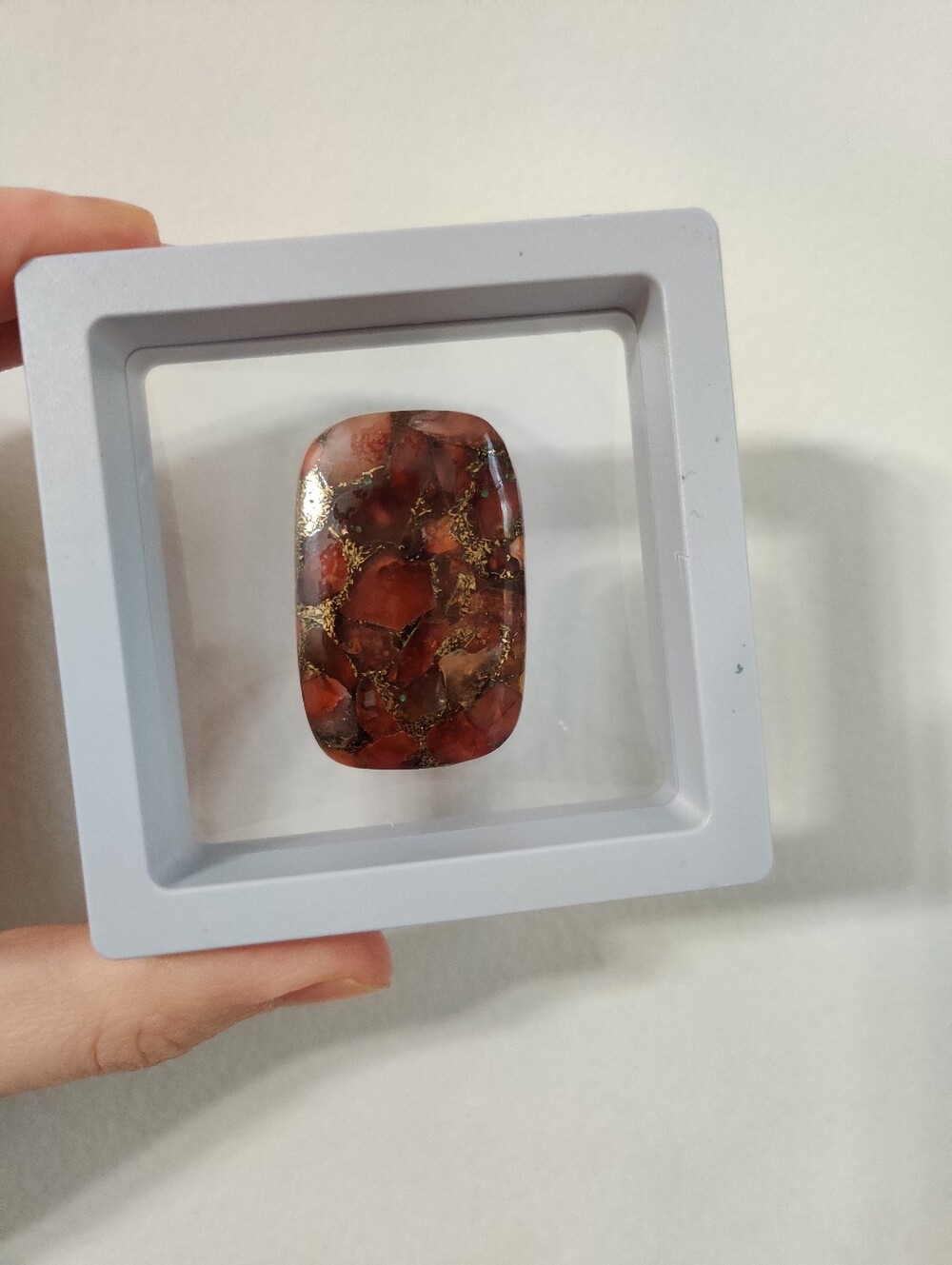 Brecciated Jasper In Pyrite Matrix - Picture 3 of 7